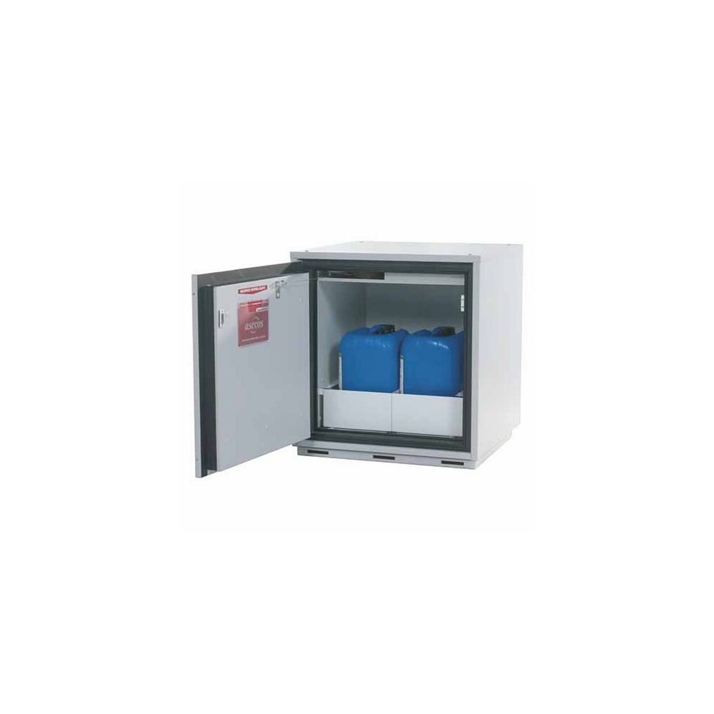 UNDERBENCH FLAMMABLE SOLVENT SAFETY STORAGE CABINET, 593MM (W)